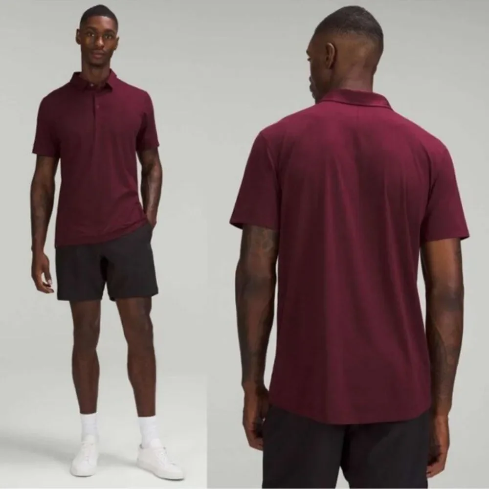 Lululemon Maroon Evolution Polo Shirt L